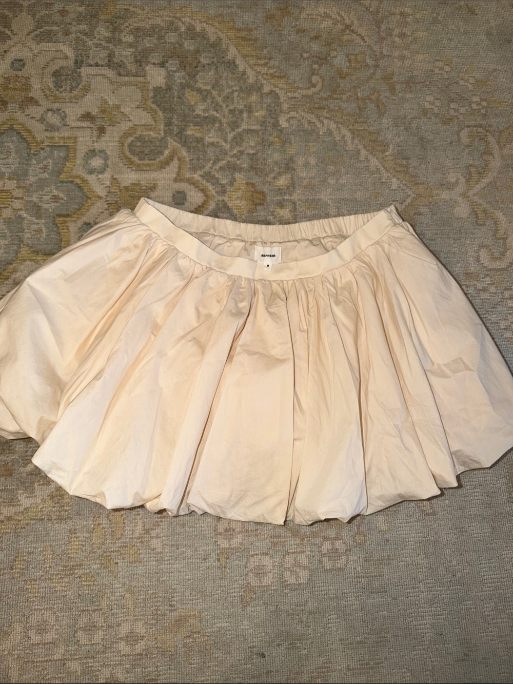 AUREUM Soft Cream Circle Skirt